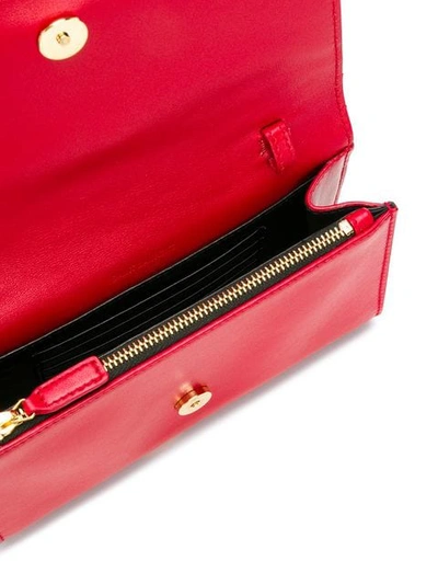 Shop Saint Laurent Kate Belt Bag In Red