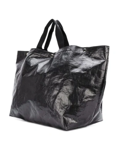 Shop Dsquared2 Logo Printed Tote Bag Large - Black