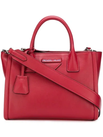 Shop Prada Concept Tote Bag - Red