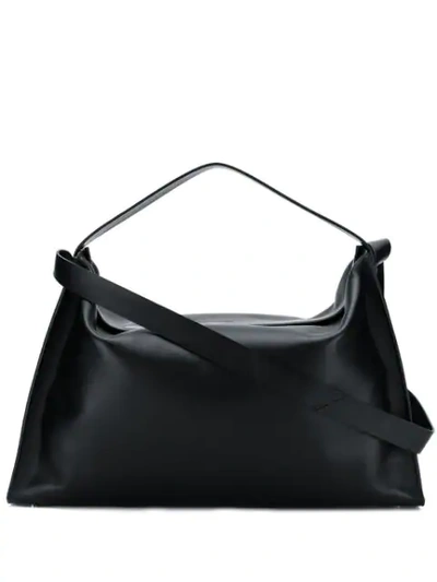 Shop Aesther Ekme Duffle Shoulder Bag In Black