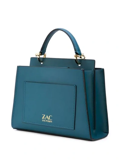 Shop Zac Zac Posen Earthette Double Compartment Mini - Blue