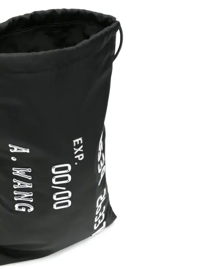 Shop Alexander Wang Ryan Drawstring Bag In Black