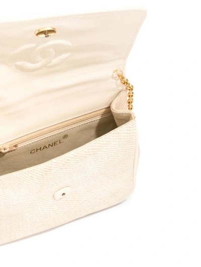 Pre-owned Chanel Mini Chain Bag In Neutrals