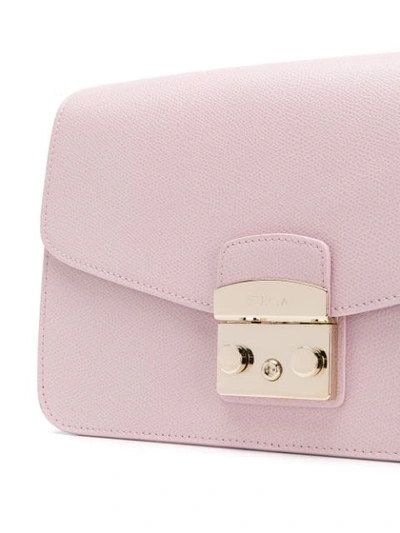 Shop Furla Metropolis Shoulder Bag In Pink