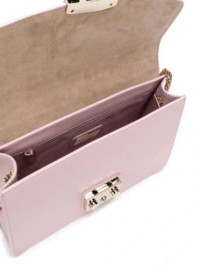 Shop Furla Metropolis Shoulder Bag In Pink