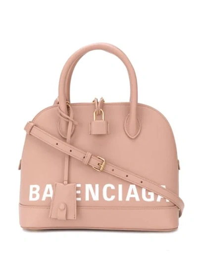 Balenciaga Ville Small Tote Bag In Neutrals | ModeSens