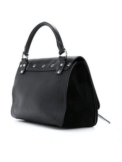 Shop Jw Anderson Black Large Disc Satchel