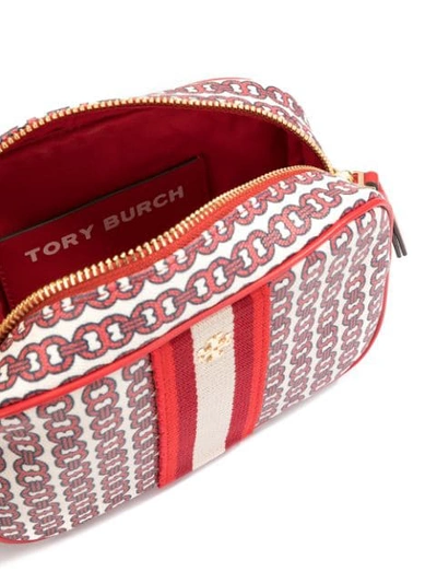 Shop Tory Burch Gemini Link Mini Bag In Red