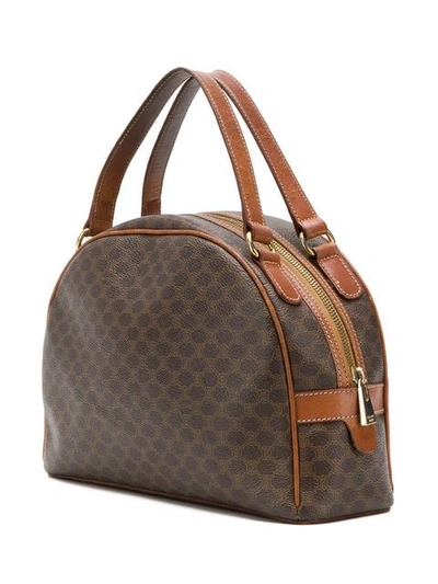 Pre-owned Celine  Monogram Hand Bag In Brown