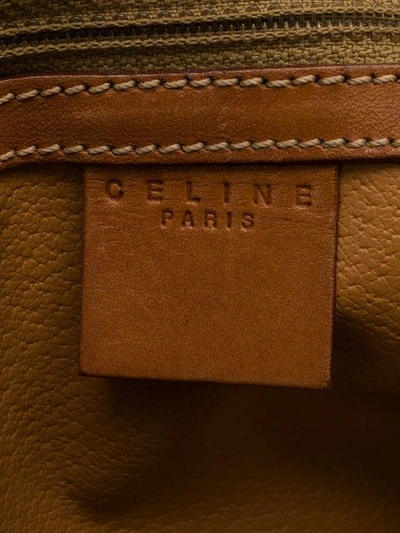 Pre-owned Celine  Monogram Hand Bag In Brown