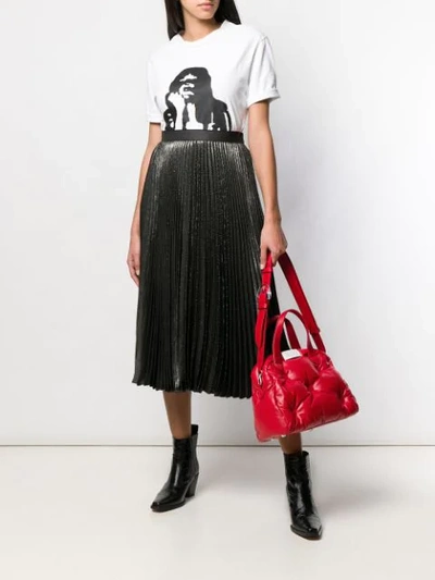 Shop Maison Margiela Glam Slam Bag In Red