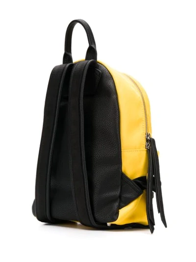 Shop Chiara Ferragni Flirting Backpack In Yellow