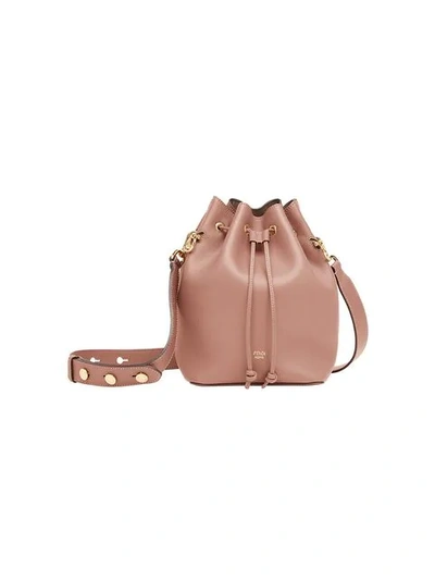 Shop Fendi Mon Tresor Bucket Bag In Pink