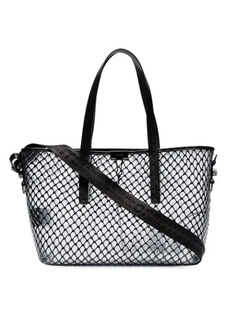 off white pvc bag