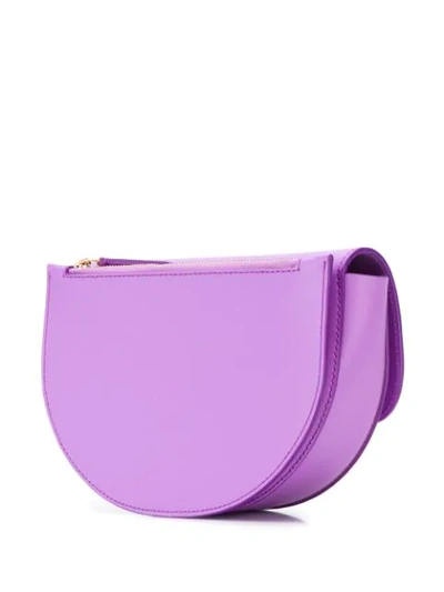 Shop Wandler Anna Buckle Belt Bag - Purple