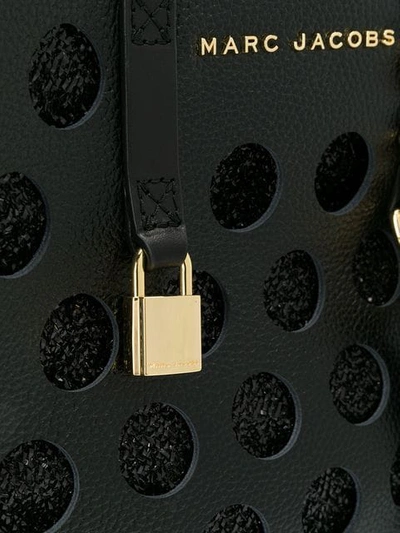 Shop Marc Jacobs Mini-handtasche Mit Cut-outs In Black