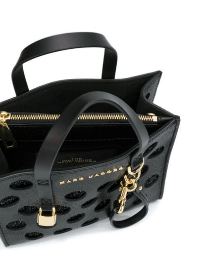 Shop Marc Jacobs Mini-handtasche Mit Cut-outs In Black