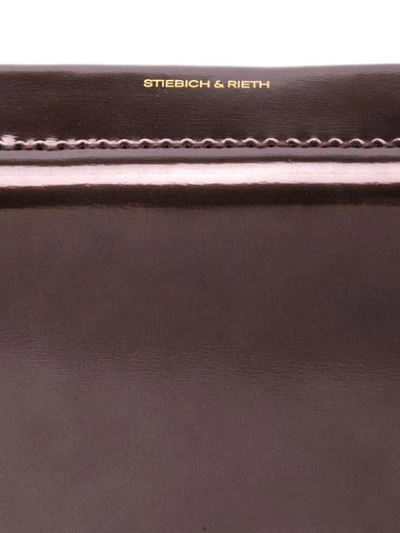 Shop Stiebich & Rieth Square Shaped Crossbody Bag - Brown