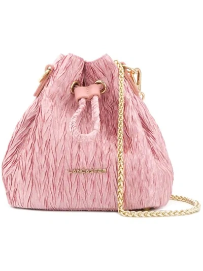 Shop Lancaster Bucket Bag In Pink