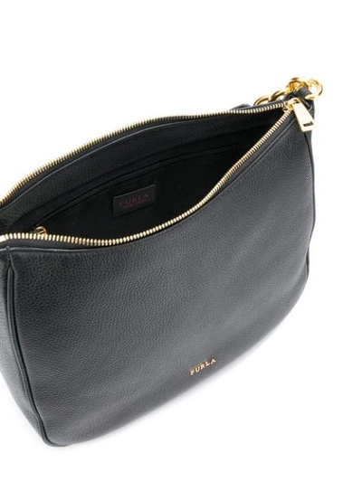 Shop Furla Cometa Shoulder Bag In Black