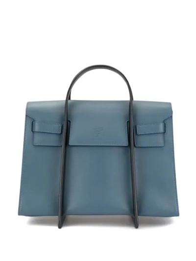 Shop Discord Yohji Yamamoto Aerial Tote In Blue