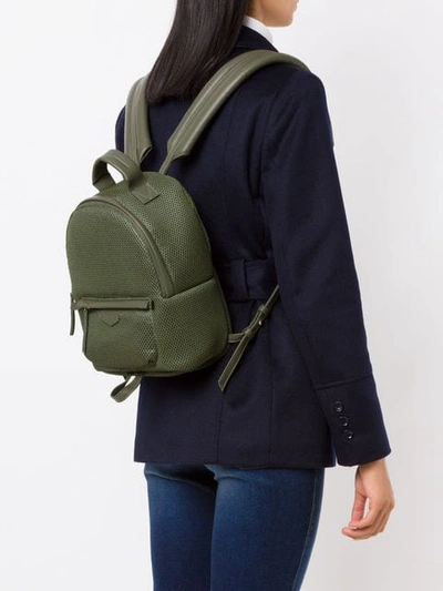Shop Sarah Chofakian Tela Backpack In Green