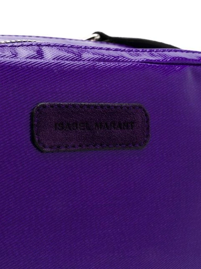 Shop Isabel Marant Small Camera Bag In Purple