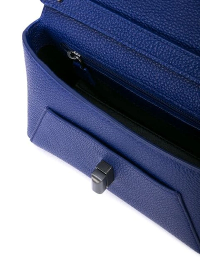 Shop Akris Anouk Crossbody Bag In Blue
