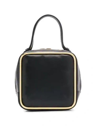 Shop Alexander Wang Halo Satchel Bag In Black