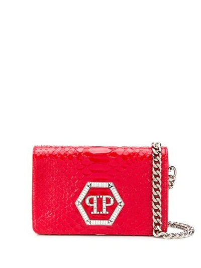 Shop Philipp Plein Pouch Original Cross-body Bag In Red