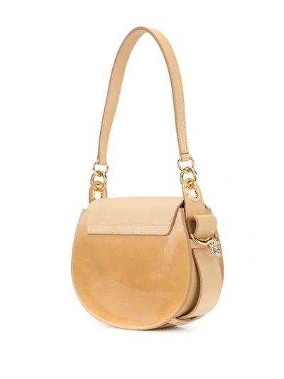 Shop Chloé Tess Shoulder Bag - Brown