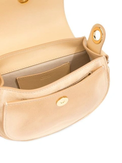 Shop Chloé Tess Shoulder Bag - Brown