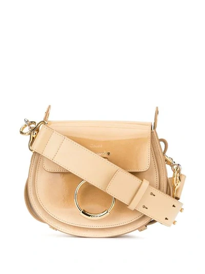 Shop Chloé Tess Shoulder Bag - Brown