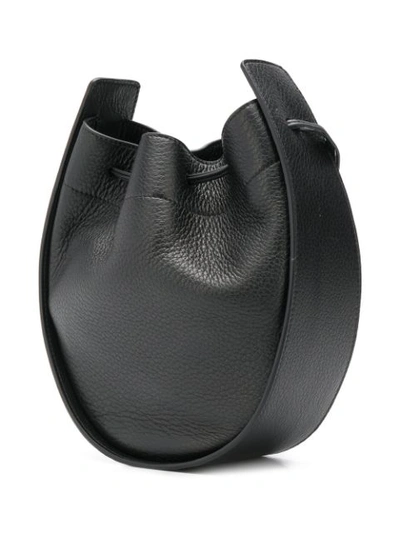 Shop The Row Round Bucket Bag In Black