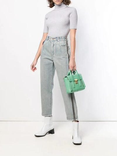 Shop 3.1 Phillip Lim Pashli Satchel In Green