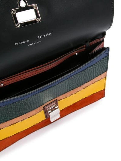 Shop Proenza Schouler Small Patchwork Lunch Bag In Multicolour