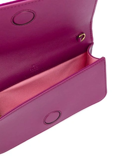 Shop Gucci Clutch Mit Chevronmuster - Rosa In Pink