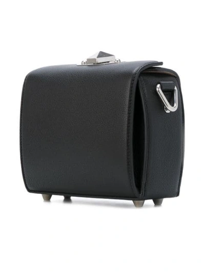 Shop Alexander Mcqueen Small Box Bag In Black