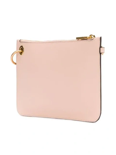 Shop Givenchy Chain Clutch Bag In Neutrals