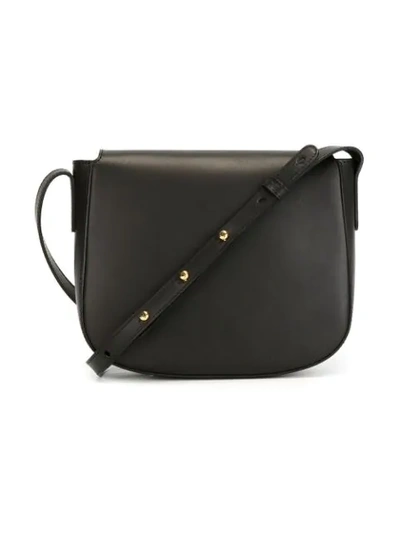 Shop Mansur Gavriel Crossbody Bag In Black