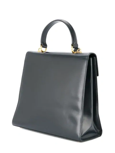 Pre-owned Gucci Lady Lock 2way Handbag In Black