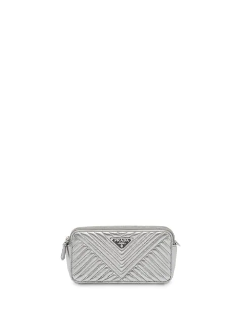 prada silver bag
