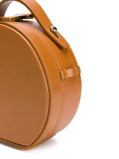 Shop Nico Giani Mini Tunilla Shoulder Bag In 06 Brown