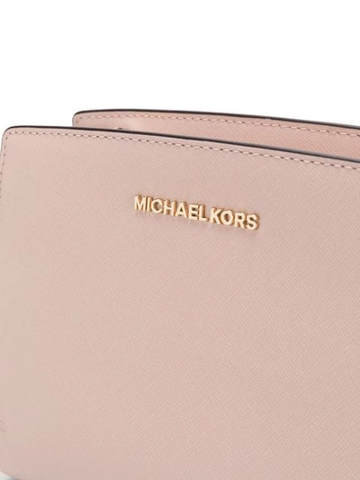 Shop Michael Michael Kors Selma Large Messenger Bag In Pink