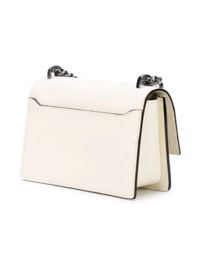 Shop Valextra Small Shoulder Bag - White