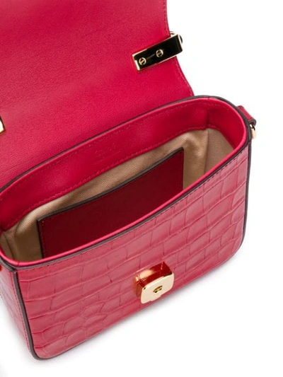 Shop Chloé Mini  C Bag In Red