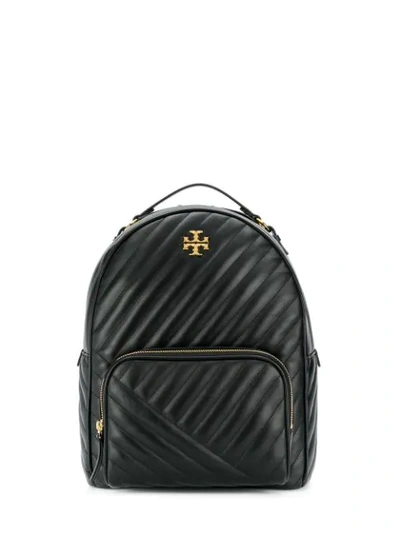 Shop Tory Burch Quilted Backpack In Black