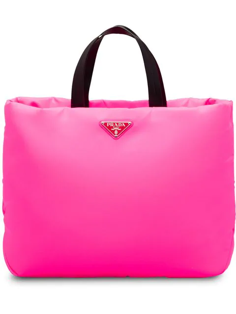 prada neon pink bag