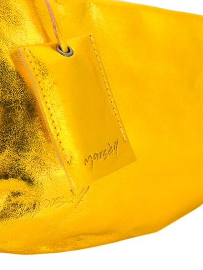 Shop Marsèll Zipped Crossbody Bag In Yellow