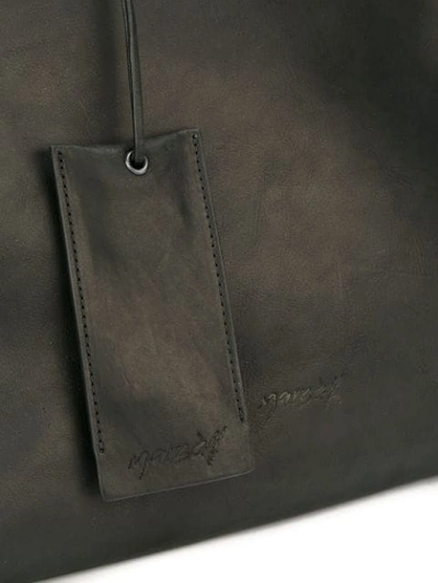 Shop Marsèll Hanging Tag Shoulder Bag In Black